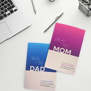 TELL ME MOM: A Mother's Guided Keepsake Journal of Her Life, Stories and Memories
